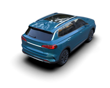 Stüdyo ortamında daha az genel bir konsept arabanın 3 boyutlu çizimi