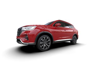 Siyah arka planı olan modern lüks bir araba. 3d oluşturma