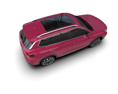 Araç sedanı siyah arkaplanda izole edildi