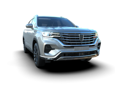 Beyaz bir arka plan üzerinde izole lüks araba