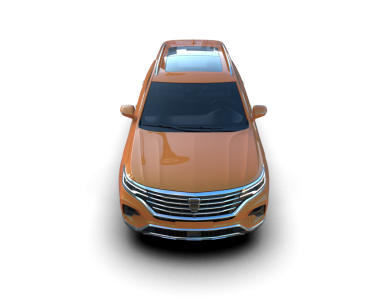 modern luxury car on a dark background.