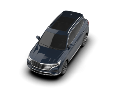 Siyah arka planda modern siyah araba