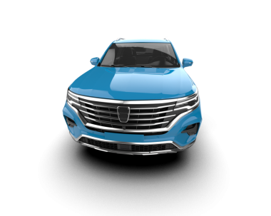 beyaz arkaplandaki araba