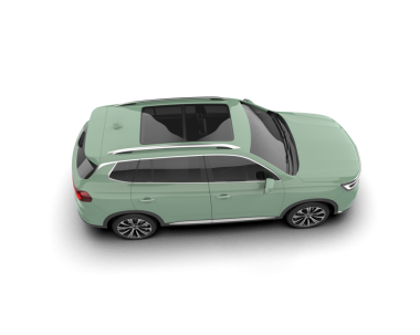 Stüdyonun arka planında izole edilmiş bir arabanın 3 boyutlu görüntüsü