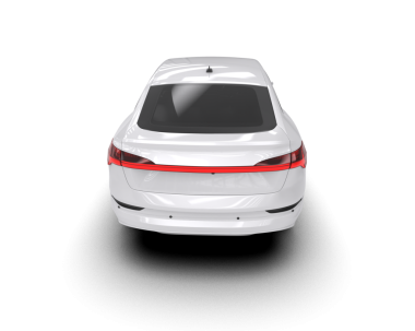 Gerçekçi araba manzarası. vektör illüstrasyonu