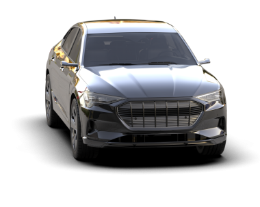 Siyah arka planda lüks bir araba. Yüksek çözünürlük 3 d