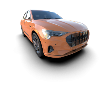 modern araba siyah zemin üzerinde 3 boyutlu görüntüleme - 3 boyutlu