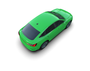 beyaz arkaplanda modern araba