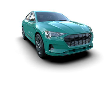 Siyah arka planda bir araba. Yüksek çözünürlük 3d oluşturma