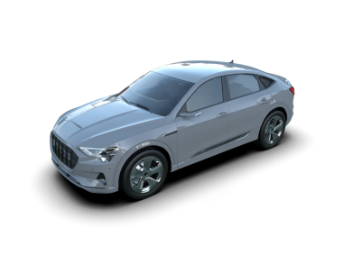 Modern lüks araba. Siyah bir arka planda izole edilmiş. 3d illüstrasyon.