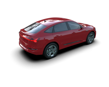 Beyaz arka planda modern bir araba. 3d illüstrasyon