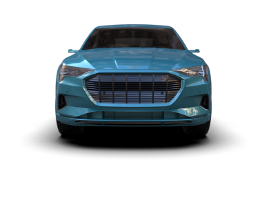 modern araba ön görünümü 3 d illüstrasyon