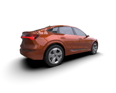 modern kompakt spor araba beyaz arka planda izole