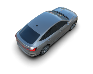 Siyah arka planda bir araba. Gri arka planda bir araba.