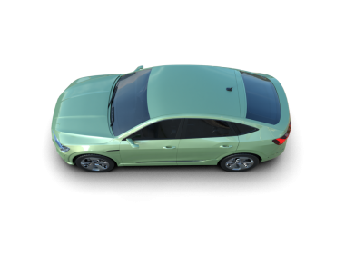 modern araba beyaz arka planda izole edildi. 3 boyutlu çizim - illüstrasyon