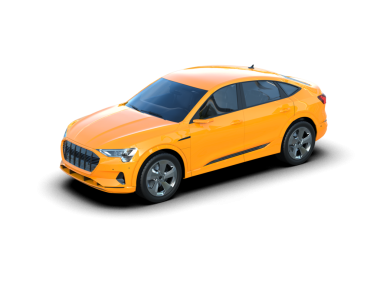 turuncu araba beyaz arkaplanda izole edilmiş