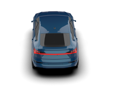 Siyah arkaplandaki araba