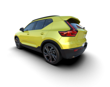 modern araba arka planda