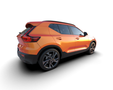 Arka planda izole edilmiş modern lüks araba. 3d oluşturma