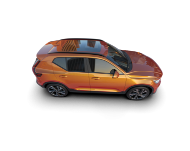 3 boyutlu arkaplandaki modern araba