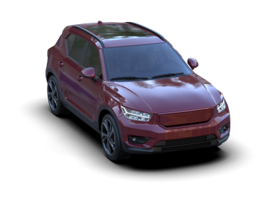 Üç boyutlu modern araba, beyaz arka planda izole edilmiş. 3d tasarım.