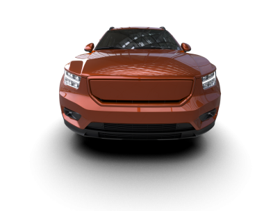 3 boyutlu markalı, daha az kullanışlı bir araba.