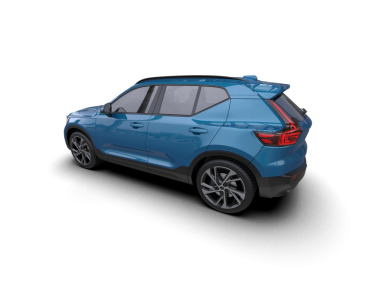 Beyaz arka planda bir araba. yüksek kalite, 3 boyutlu resimleme