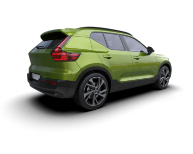 modern SUv beyaz arkaplanda izole edildi