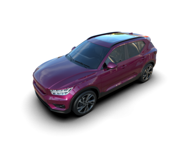 Stüdyo ortamında markasız bir arabanın 3 boyutlu çizimi