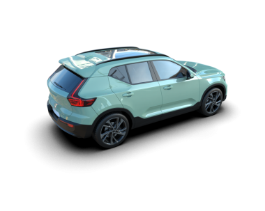 Siyah arka planı olan modern SUv