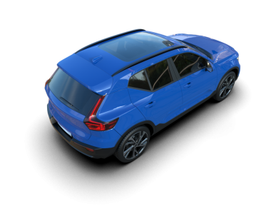 Modern lüks araba beyaz zemin üzerine.