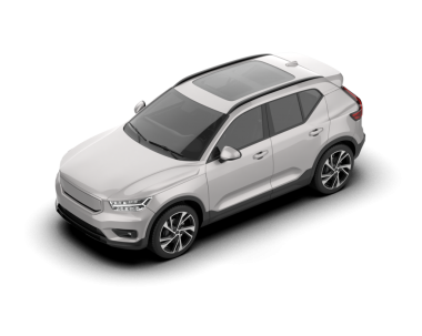 Modern araba. Beyaz arka planda izole edilmiş. 3 boyutlu illüstrasyon. 3d oluşturma