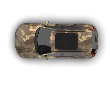 Siyah arkaplandaki araba