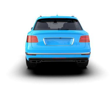 mavi modern araba arka planı