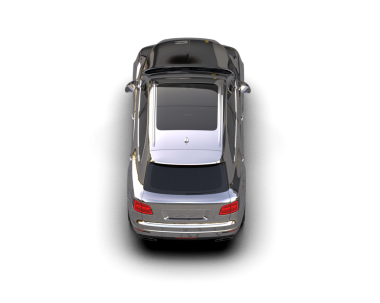 Siyah arkaplanda bir araba.