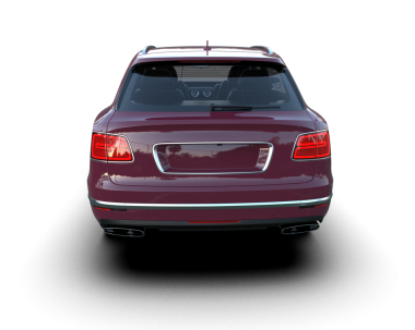 Araba beyaz arka planda izole edilmiş. 3 Boyutlu Hazırlama