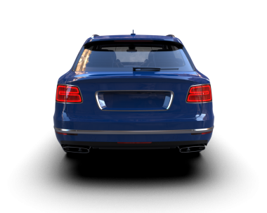 Modern lüks araba sedanı siyah arka planda izole edilmiş. 3d görüntüleme - resim