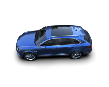 Siyah arka planda modern araba.