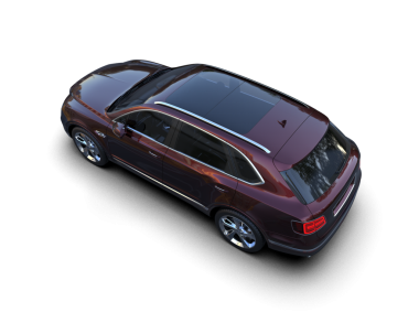 modern araba siyah arka planda izole edilmiş..