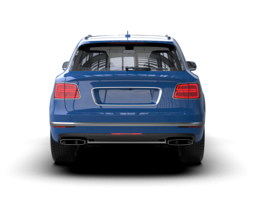 Lüks araba arka planda izole edildi