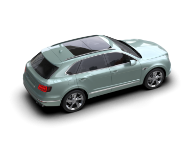 araba beyaz arkaplanda izole edildi.