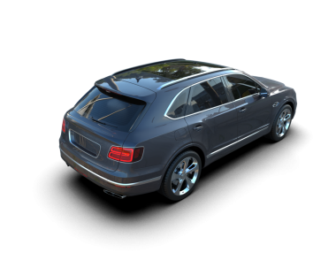 Araba beyaz arka planda izole edilmiş. 3d görüntüleme - kırpma yolu