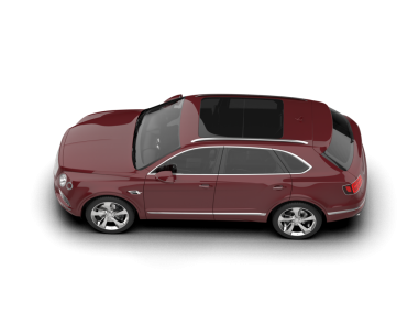 Modern araba beyazda izole edilmiş. 3d oluşturma