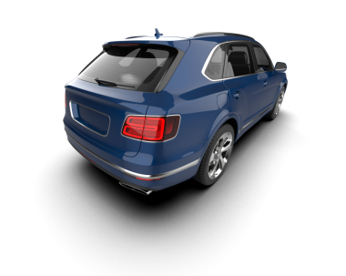 modern araba arka planda