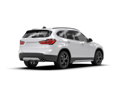 modern SUv beyaz arkaplanda izole edildi