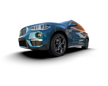 araba modern spor araba beyaz arka planda izole