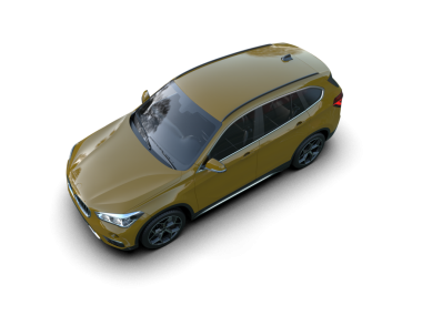 Siyah arka planda modern araba