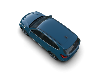 Araba siyah arka planda izole edilmiş. 3D oluşturuldu.