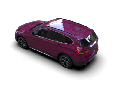 Siyah arka planda modern araba.