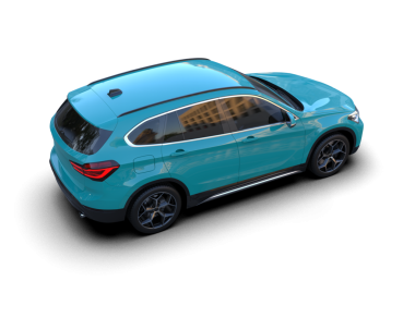 modern lüks araba siyah arka planda izole edilmiş. 3 boyutlu.